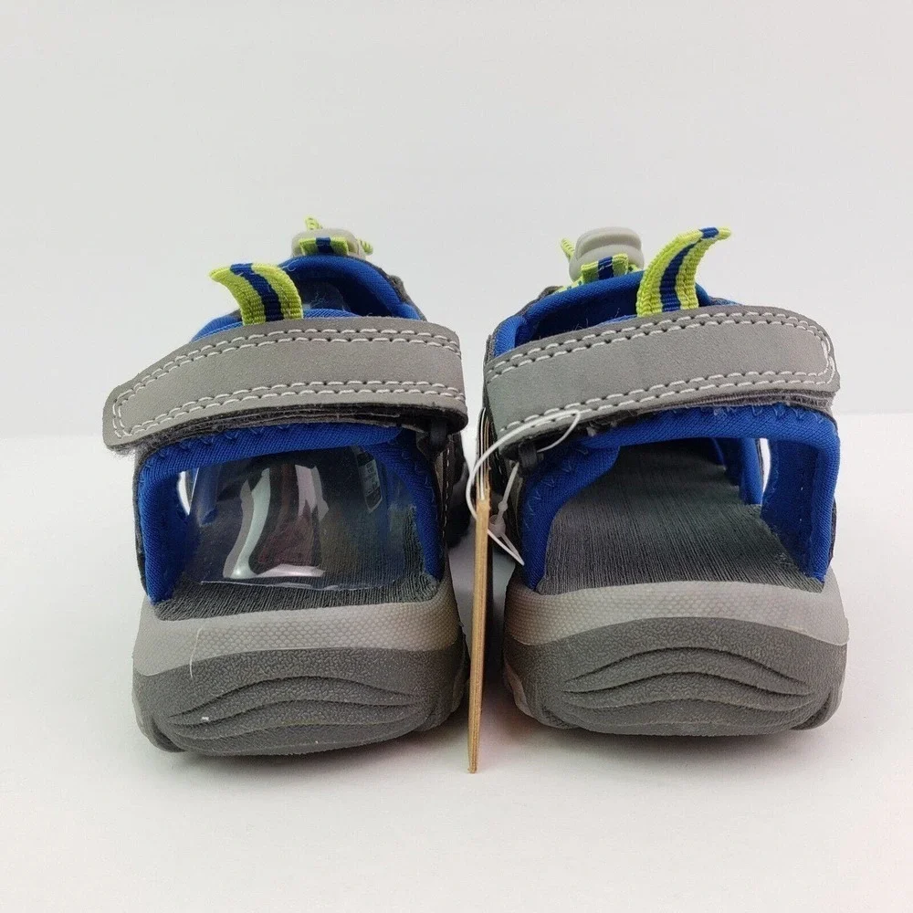 Hi-Tec Inspired By Life Shore CH's Boys Size 2Y Gray Blue Outdoors Sport Sandals